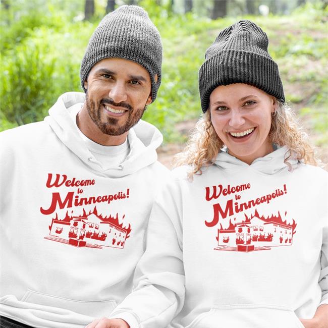 Welcome To Minneapolis T Shirt White
