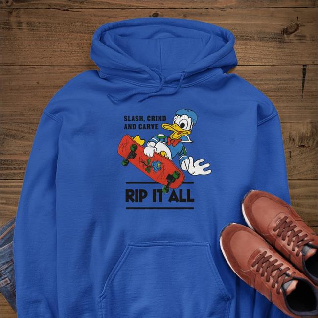 Depop Merch Donald Slash Crind And Carve Rip It All Shirt Poorly Translated Shirts