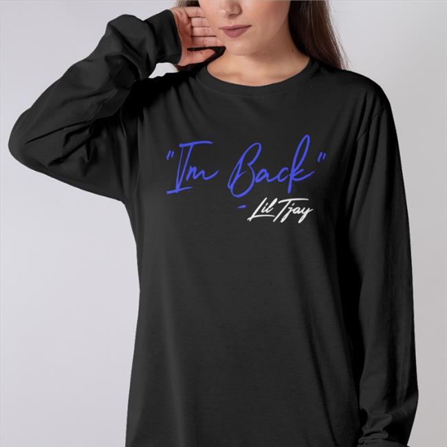 Lil Tjay Merch I'm Back Tee