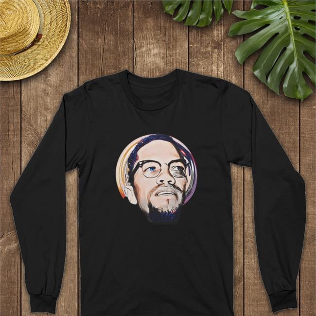 Malcolm X Portrait Active Hoodie