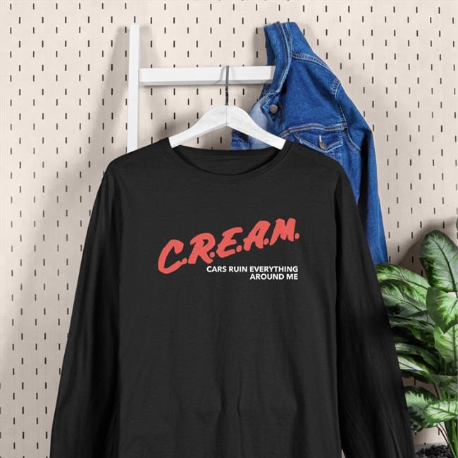 Cream Cars Ruin Everything Around Me Tee Chloe Naylor
