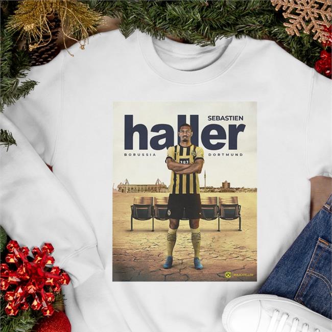 Sébastien Romain Teddy Haller BlackYellow Sebastien Haller Borussia Dortmund Shirt