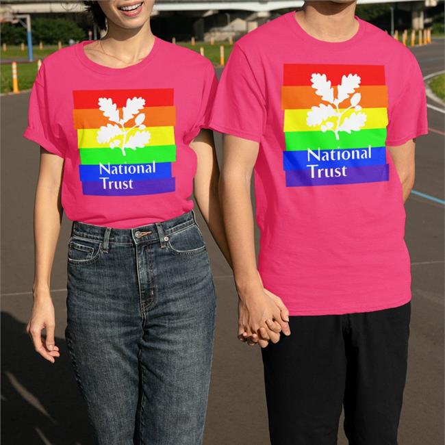 Pride LGBTQ National Trust T-Shirts Luke Pollard MP
