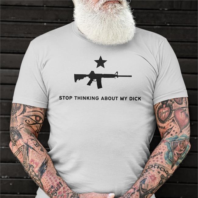 Ghost Gcom Stop Thinking About My Dick Shirt Ghost Guns