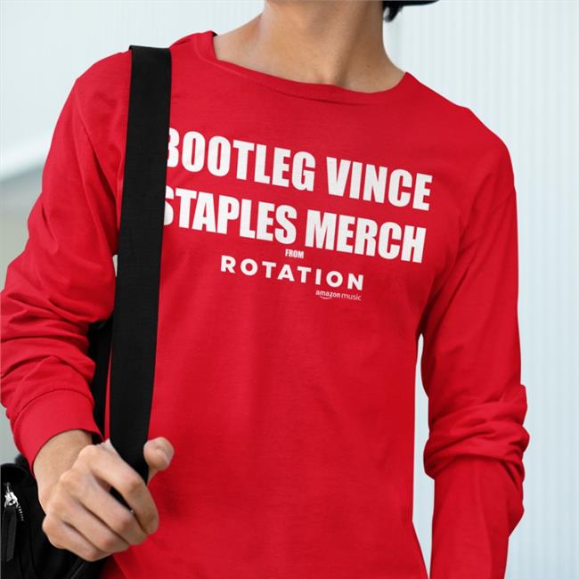 Rpbmh Out Now Bootleg Vince Staples Merch From Rotation T Shirt Black