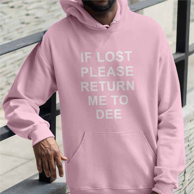 If Lost Please Me To Dee Shirt 2022 Atlaswhiteart Fnaf Glamrockchica