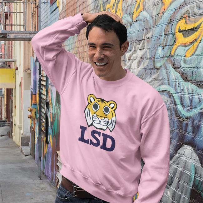 Poorly Translated Shirts LSD Tiger T Shirt Translated Tees