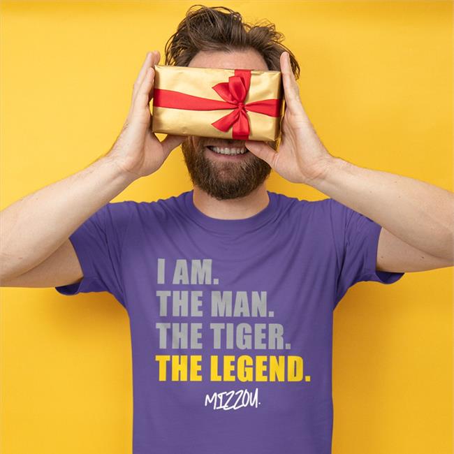 I Am The Man The Tiger The Legend Mizzou Hooded
