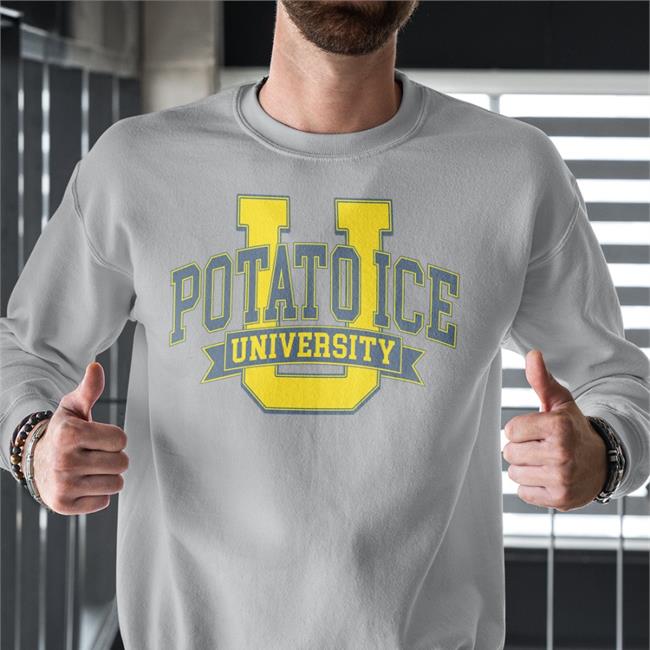 Potato Ice University Tee Samanthorium Potato Ice University Hoodie