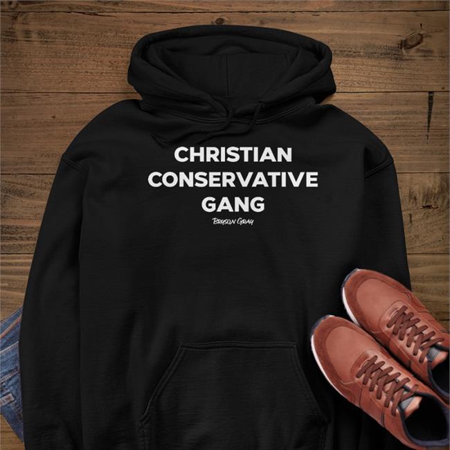 Ccg Bryson Bryson Gray Store Christian Conservative Gang Hoodie
