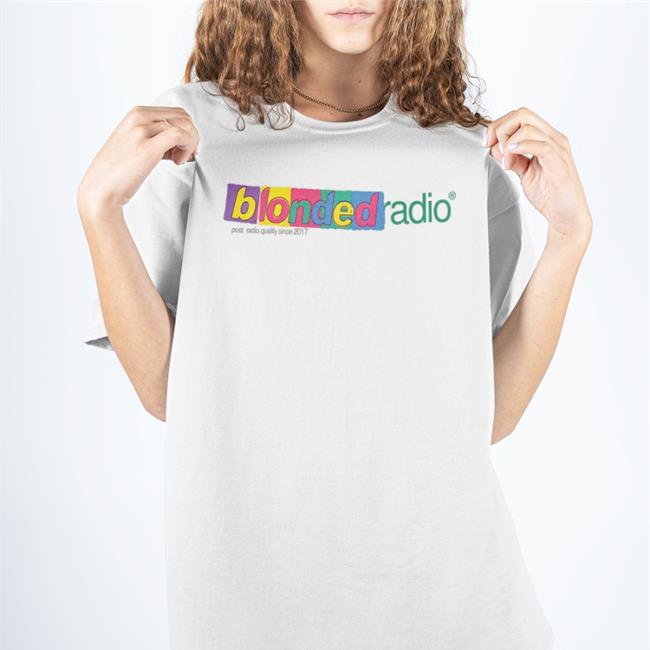Frank Ocean Blonded Radio Tee Shirt Blonded Merch
