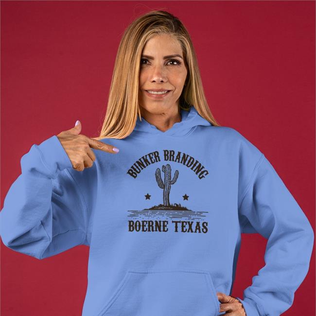 Bunker Cactus Bunker Branding Merch Bunker Branding Boerne Texas T Shirt