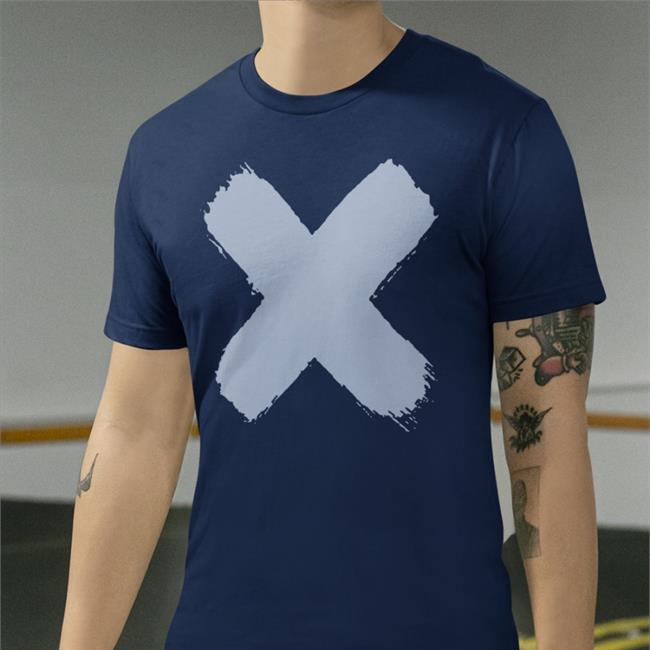 X Washed Blue New Shirt