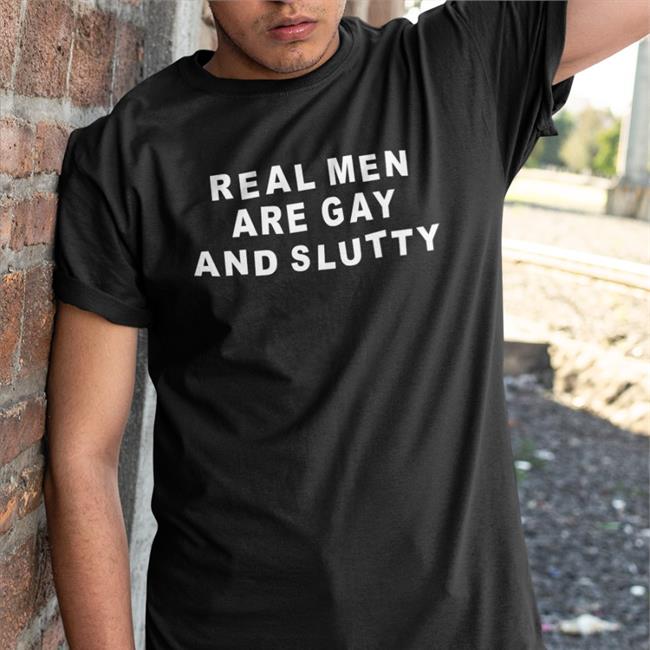 Girlofswords Real Men Are Gay Hoodie