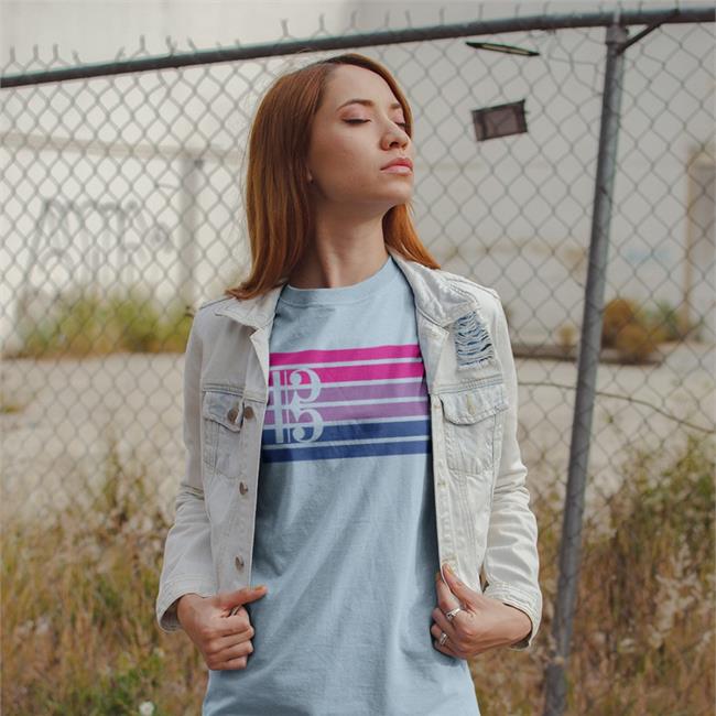 Threatening Music Notation Bisexual And Alto Clef Bi Flag Hooded Sweatshirt