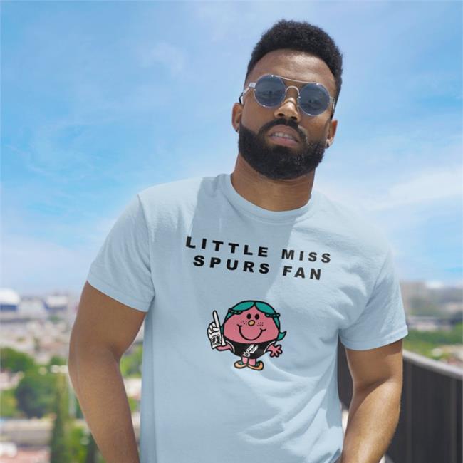 Little Miss Spurs Fan Short Sleeve Unisex Shirt