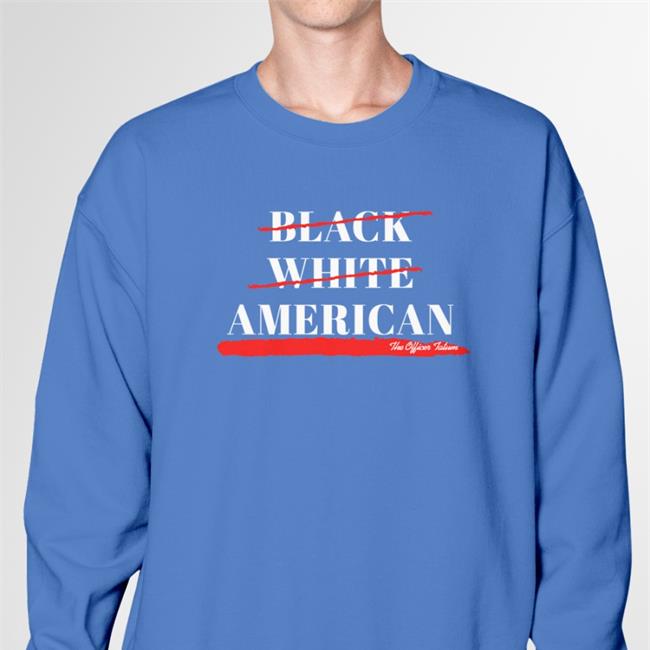Black White American Shirt The Officer Tatum Store Merch Rickczee