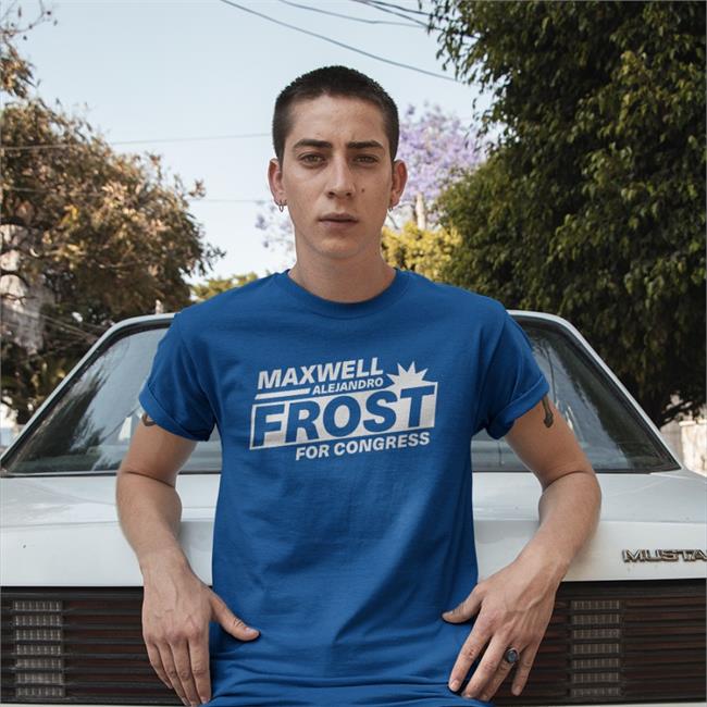 Maxwell Alejandro Frost For Congress Hoodie