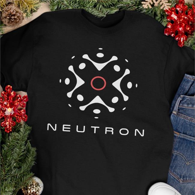 Neutron Logo Long Sleeve T Shirt Black