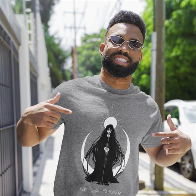 The High Priestess Long Sleeve Tee Pitch Canker