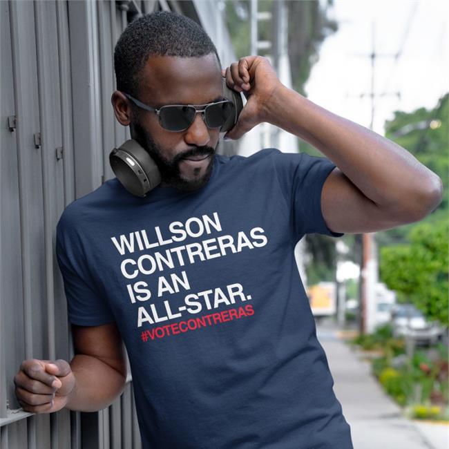 Willson Contreras Is An All Star T Shirt Obvious Shirts Chicago Cubs Vote Cubs