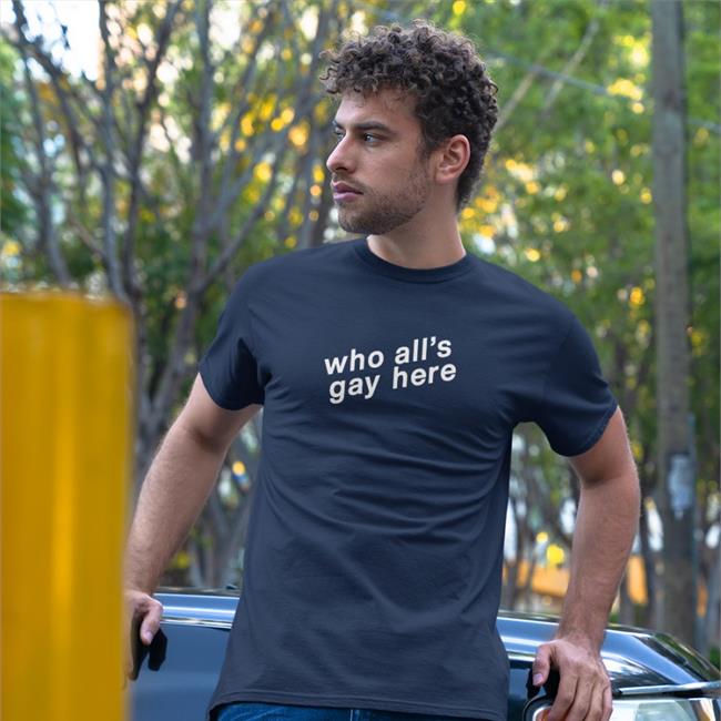 Who All's Gay Here Hoodies Heather Hogan