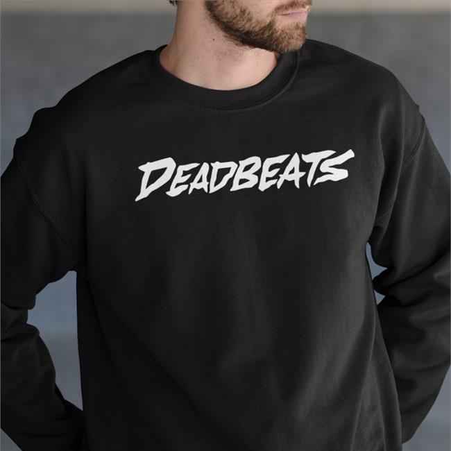 Deadbeats Black Long Sleeve T Shirt