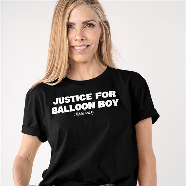 Justice For Balloon Boy Heartstopper Tee