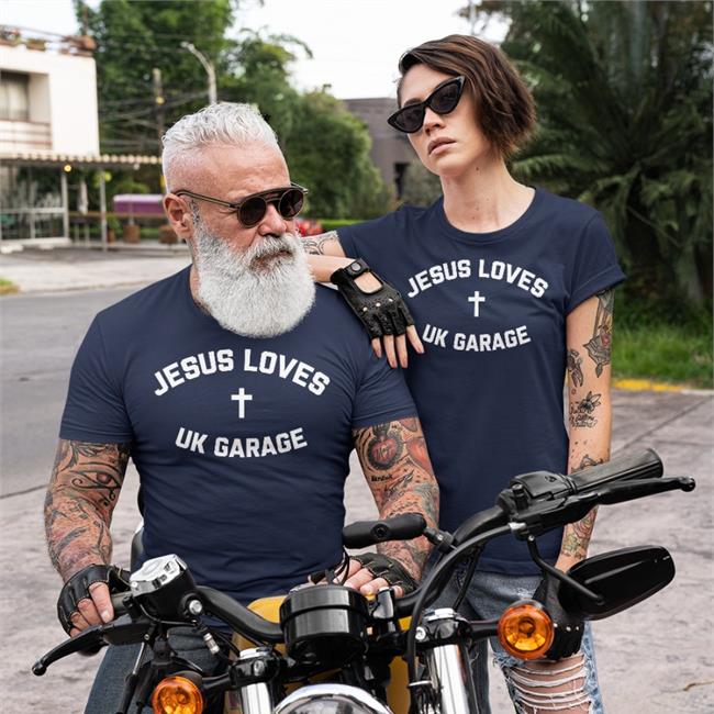 Tsu Nami Jesus Loves Uk Garage Shirt