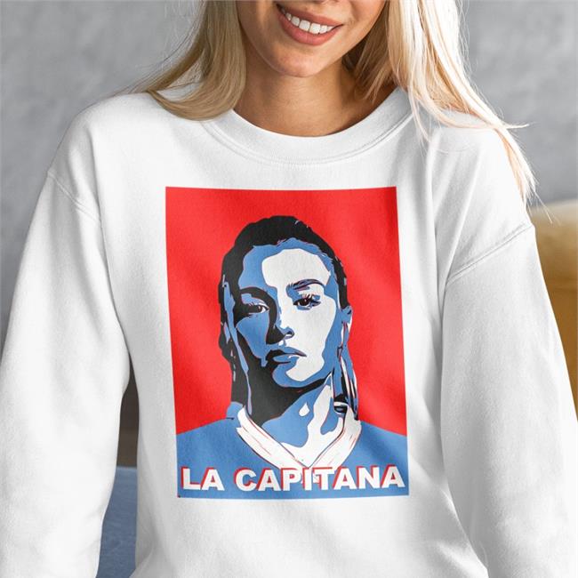 Leah Williamson La Capitana Sweatshirt Givemesport Merch Nancy Gillen