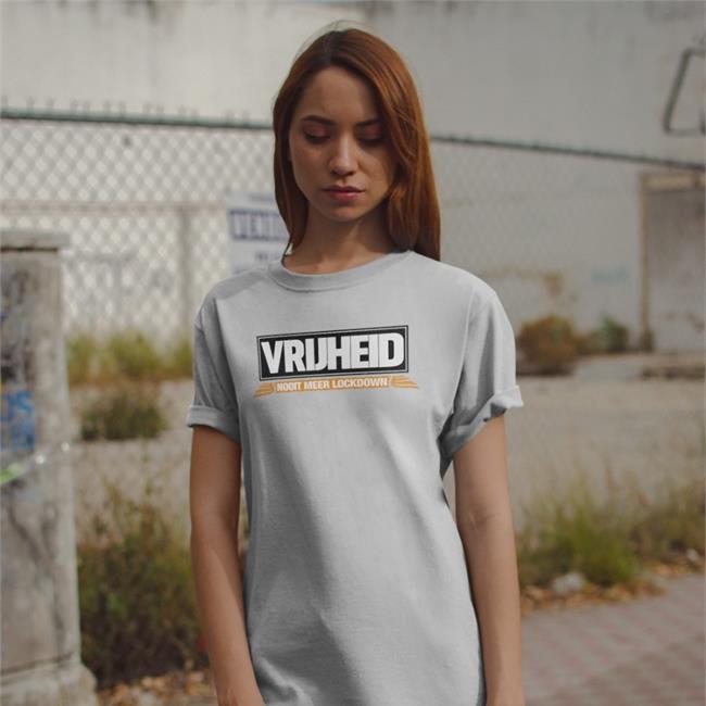 Robert Pijkeren Vrijheid Nooit Meer Lockdown Shirt De Jensen Show Merch