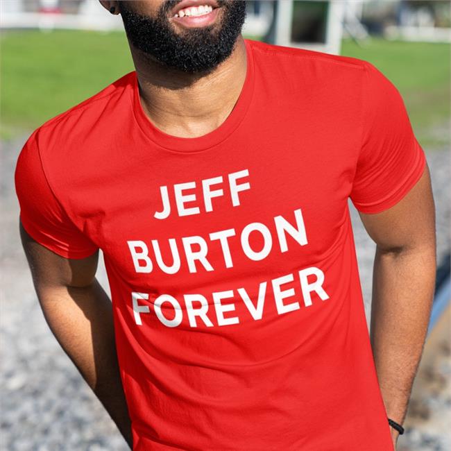 Black Jeff Burton Shirts Merch Jeff Burton Forever Tee Shirt