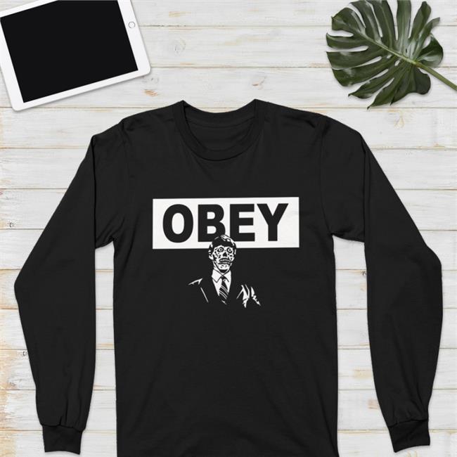 They Live Obey Tee Shirt Stephan Fleet TheBoysTV