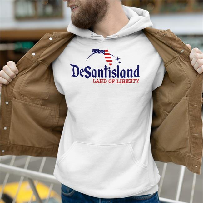 Florida Map Desantisland Land Of Liberty Shirt