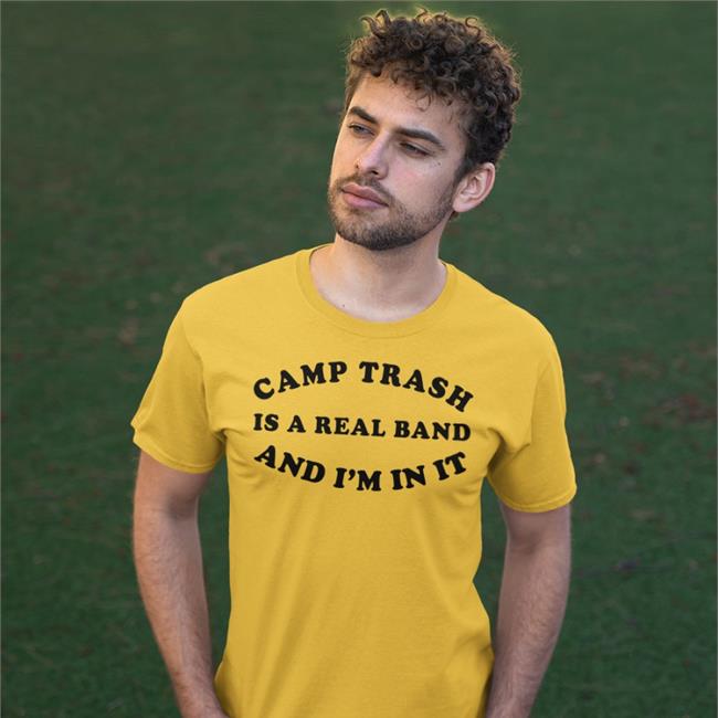 Franzia Mom Camp Trash Is A Real Band And I'm In It Shirt