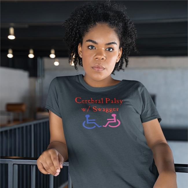 Shirts That Go Hard Merch Cerebral Palsy W Swagger Long Sleeve Tee