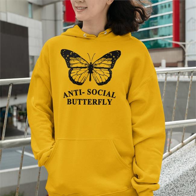 Anti Social Butterfly Long Sleeve Tee Sam Ann
