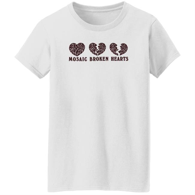 Taylor Swift Store Merch Red Taylor Version Mosaic Broken Hearts Shirt Taylor Swift Store Merch Red Taylor Version Mosaic Broken Hearts Shirt