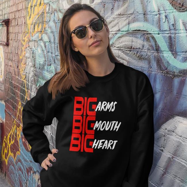 Big Arms Mouth Heart Shirts Jordynnegracewrestler
