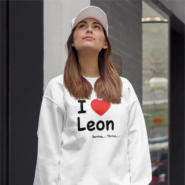 Leon The Lobster Merch I Love Leon Survive Thrive Tee