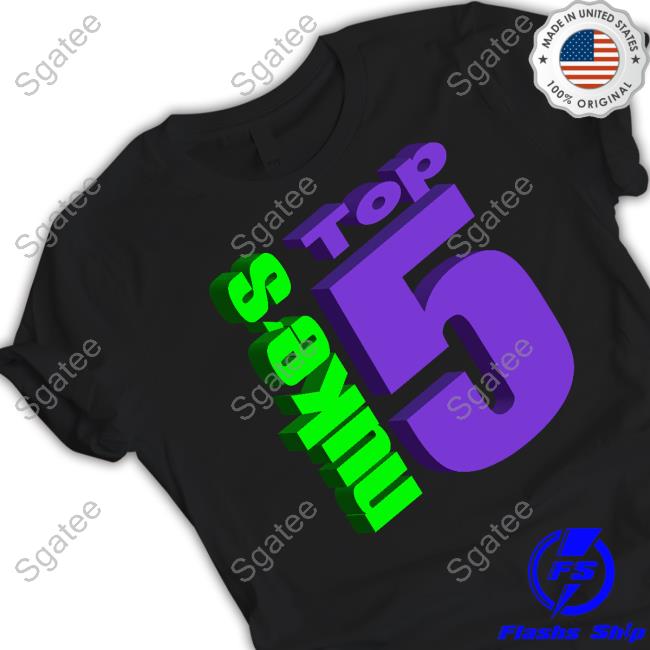 Nukestop5 Merch Nuke's Top 5 Logo Sweatshirt