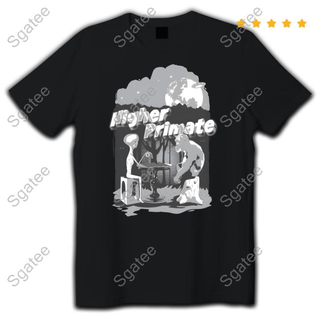 Official Joe Rogan Monkey Vs Alien Tee