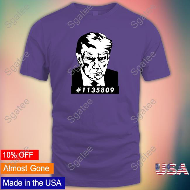 Official Y Que #1135809 Trump Mugshot Hoodie