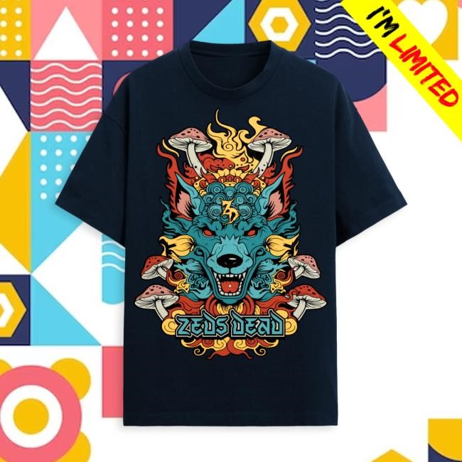 ZEDS DEAD - Dawns Highway Navy New Tee Zeds Dead Merch
