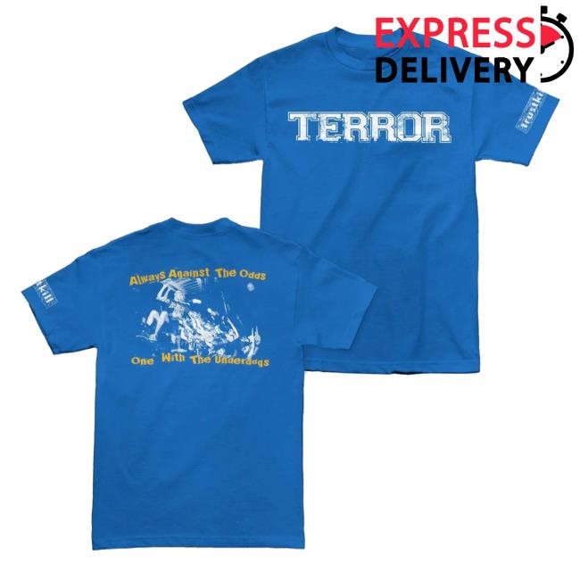 Terror "Underdogs" New Shirt Cold Cuts Merch