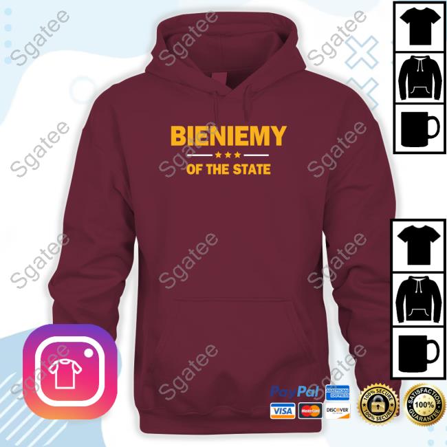 Official Dingeas Merch Washington Commanders Bieniemy Of The State T-Shirt
