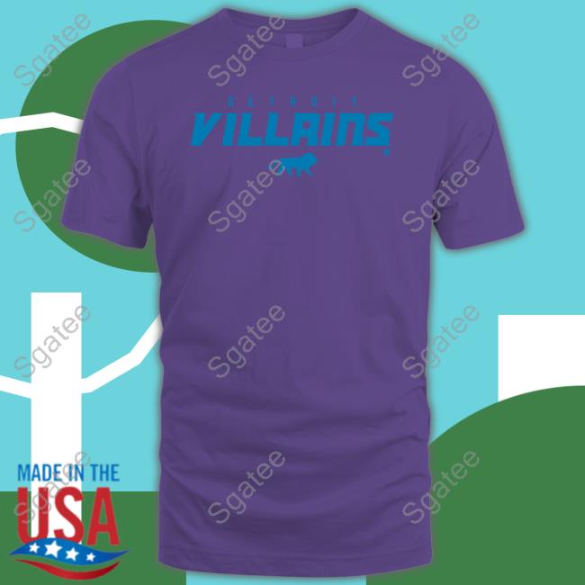 Official Breakingt Detroit Villains Shirt