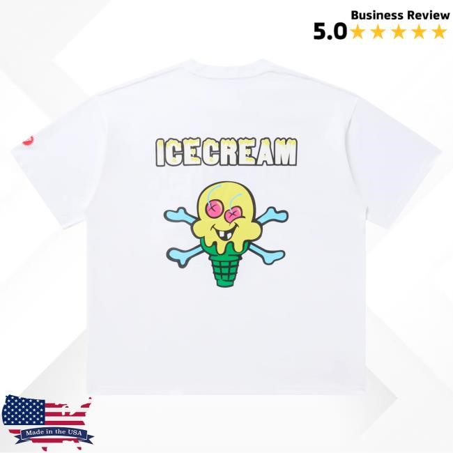 Official Billionaire Boys Club Clothing Cotton Tee ICecream Bbc Ice Cream