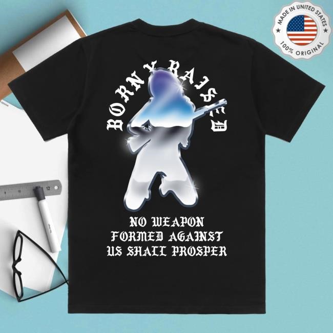 Official Born X Raised Merch Store Shop Lethal Tees: Black BornxRaised
