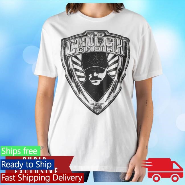 Eric Church Choir Badge Logo T Shirt - White | Eric Church Official Merch Store Shop